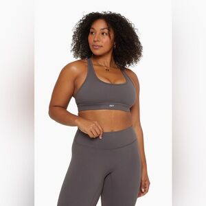 Set Active FormCloud Grey High-Rise Sports Bra And Leggings Womens M
